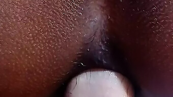 Intimate View Of Black Ebony'S Anal And Pussy Play