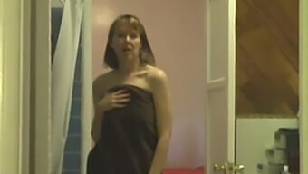 Mature Girl Masturbates In The Bathroom With Her Stepmom