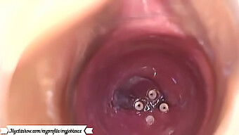 Self-Pleasure Captured On Camera Inside The Vagina