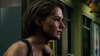 Jill Valentine Nagy Péniszben Éli Át Az Élvezetet 3d Animációban